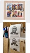 Dwaj bracia...na znaczkach