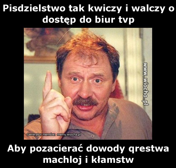 Pisdzielstwo tak kwiczy i walczy o dostęp do biur