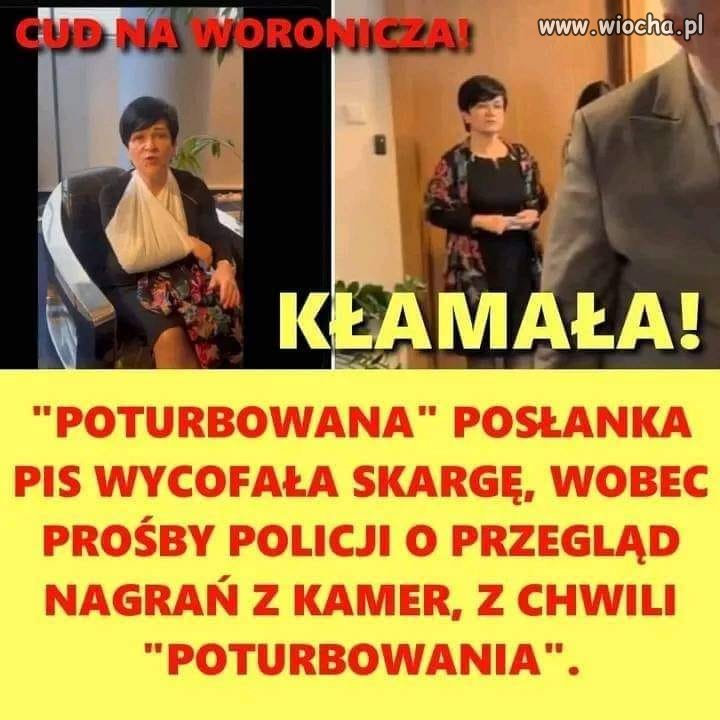 A taka była poturbowana. I co? Może Mejzę w Sejmie