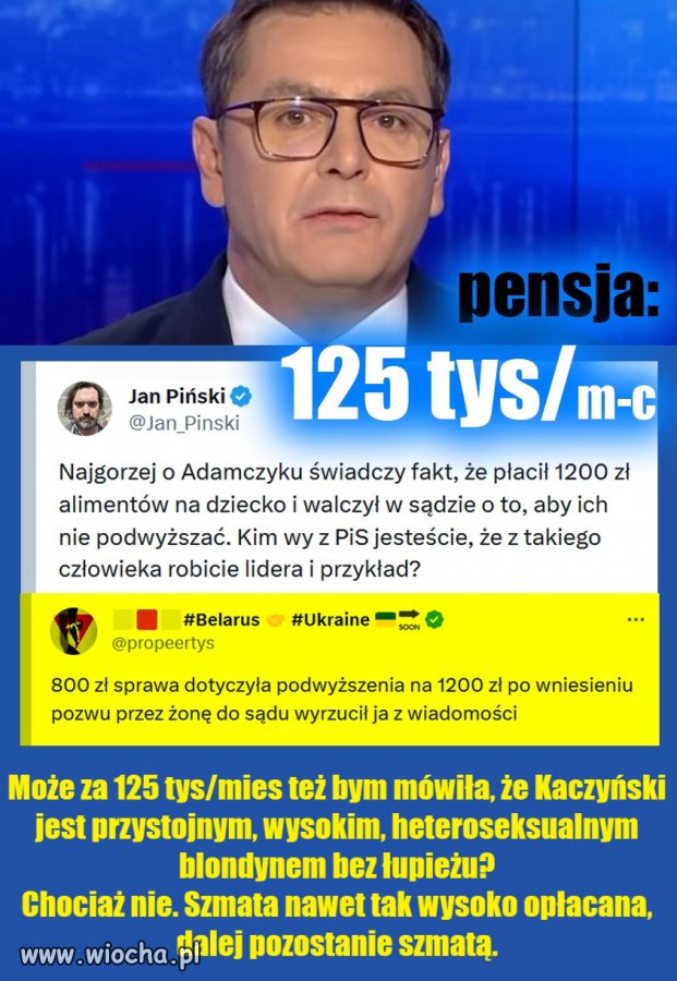 PiS jak magnes przyciąga do siebie wszelkiej maści szumowiny i kanalie o zerowej moralności