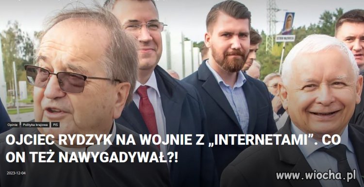 Rydzyk znalazł sobie nowego wroga. To złowrogie "internety"