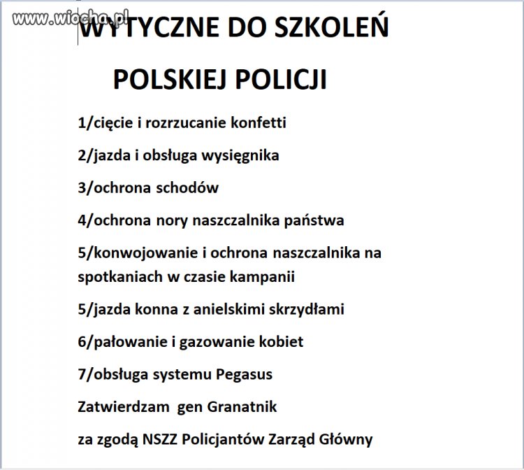 Zatrzymywanie podejrzanych i związane