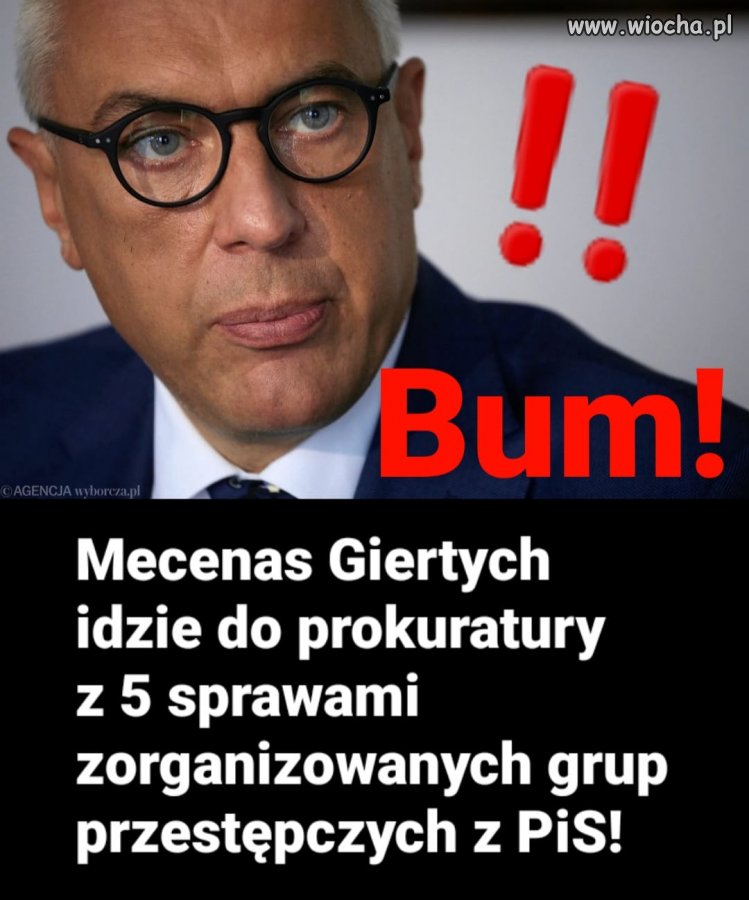Zaorane. Do przodu Mecenasie. Powodzenia.