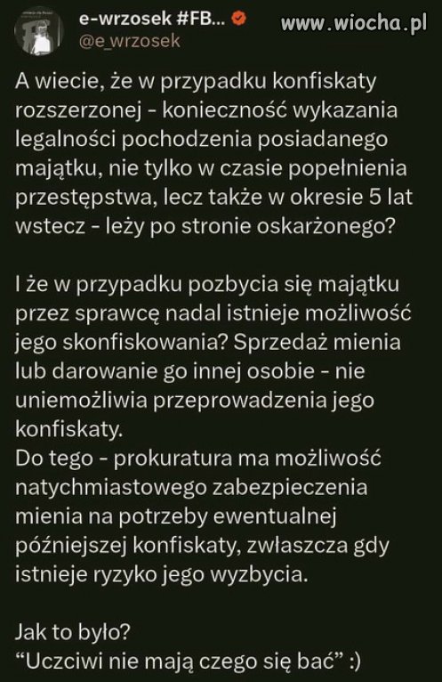 Chciałbym zobaczyć minę Obajtka, gdy zapuka do niego skarbówka