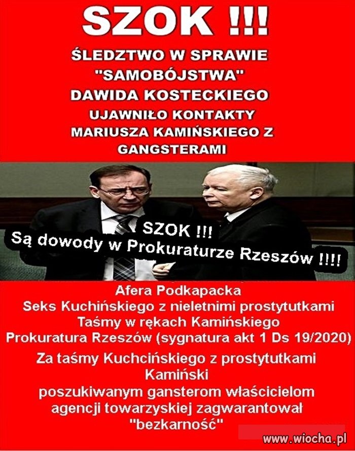 Jest szansa, że cały ten PiSowski gnój wypłynie...