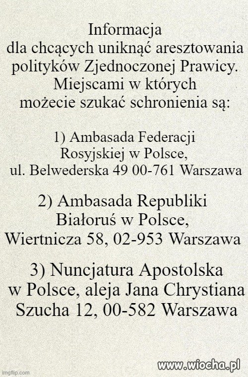 Ważna Informacja - 