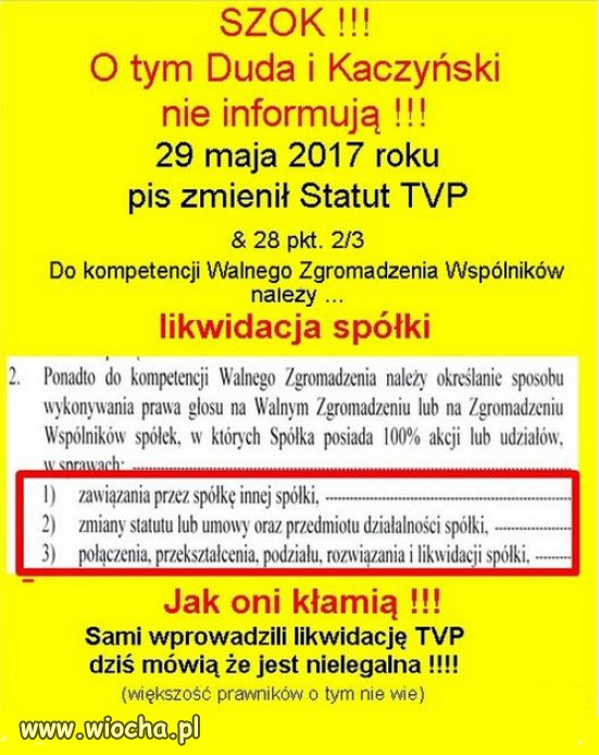 Dlaczego PiS zawsze klamie, knuje i szczuje?