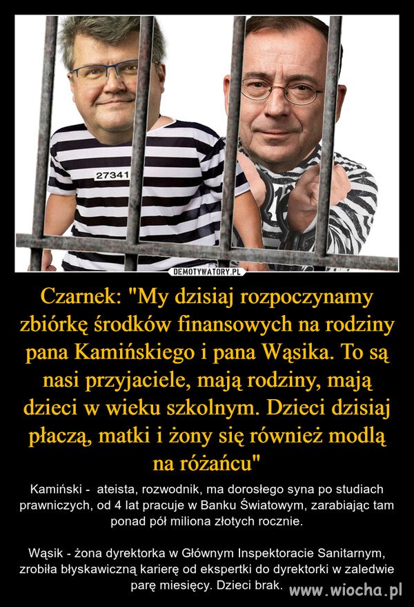 Zbiórka na głodujące dzieci?