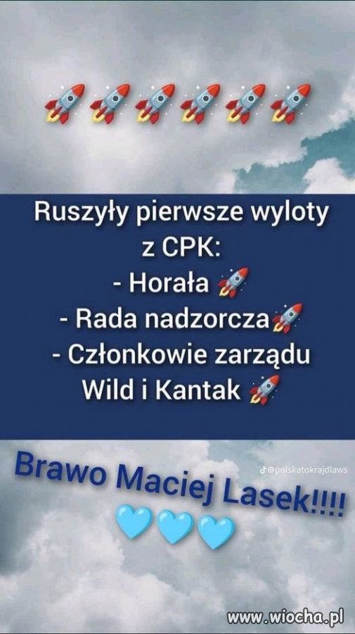 Ciekawe gdzie wylądują ...