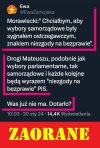Wątpię, że dotarło ale trzeba próbować