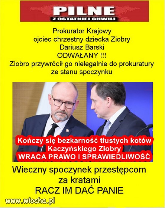 Co dzien leca na pysk, kolejni PiSdojcze, Mafii Kaczynskiego!