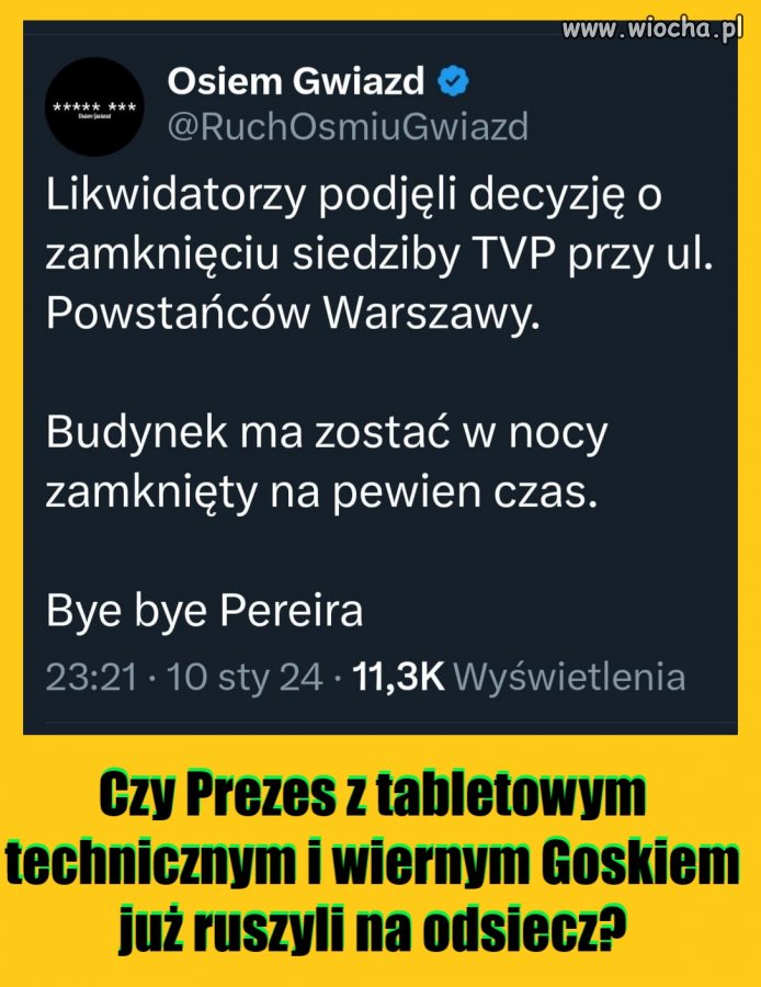 To trzeba zrobić, nie można dalej zadłużać tej firmy.