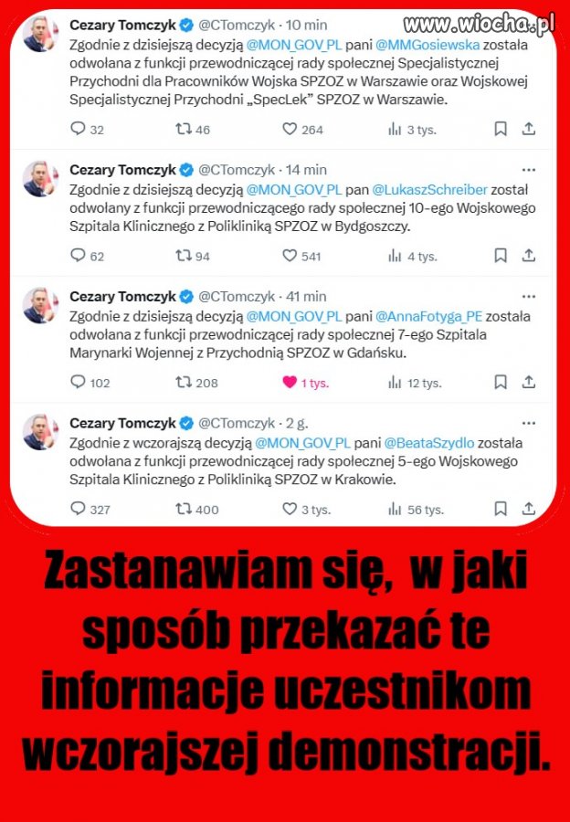W pisie chyba każdy zajmował po kilka tłustych stanowisk