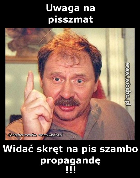 Uwaga na 
pisszmat