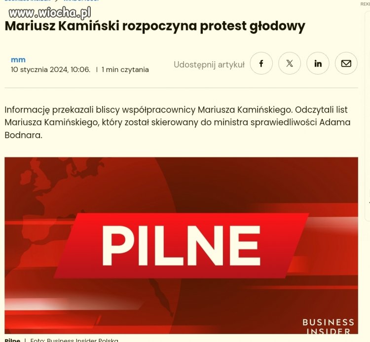 Ciekawe czy ten chwalebny protest...
