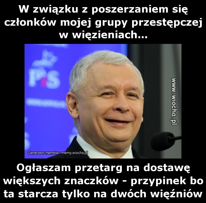 W związku z poszerzaniem się członków mojej grupy
