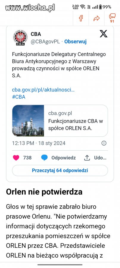Widać obajtek uczył się kłamać od moradzieckiego