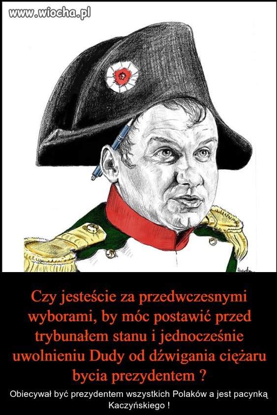 To nie mój prezydent !