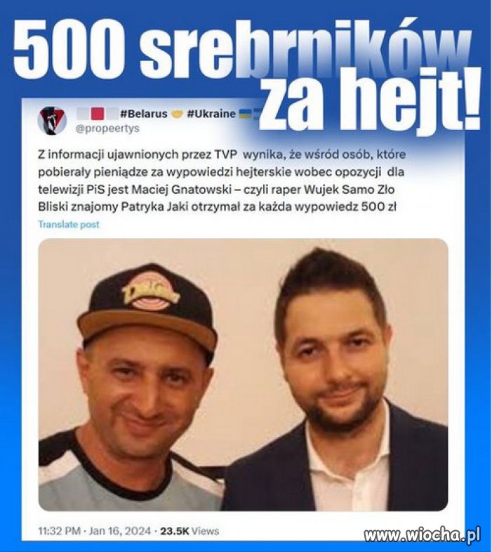 PiS kupił władze i propagandę, za pieniądze z Waszych podatków...