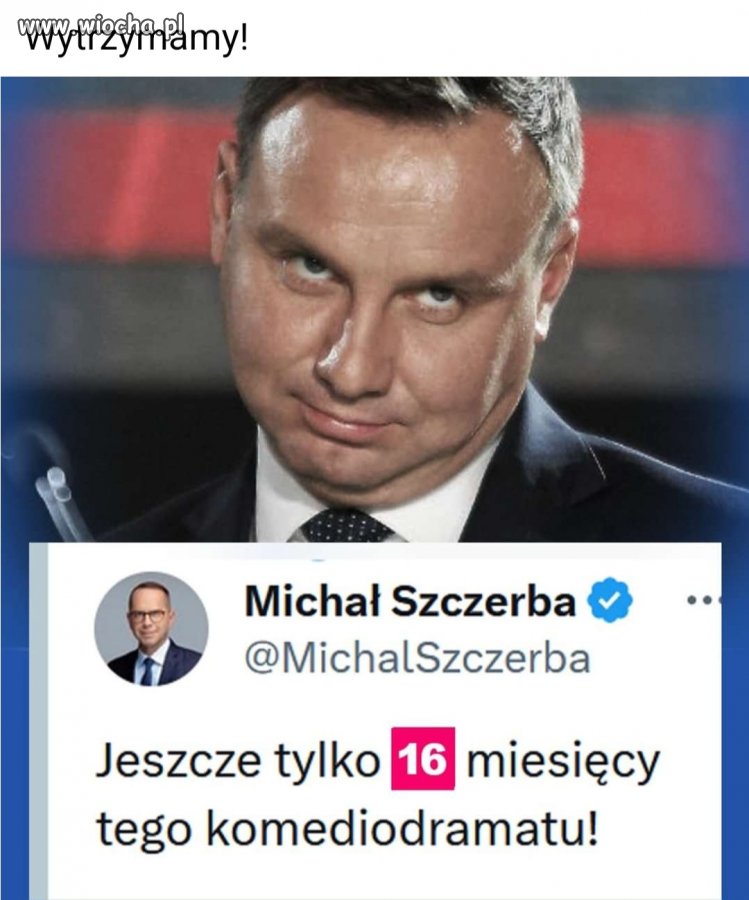 Żałosna parodia prezydenta