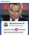 Żałosna parodia prezydenta