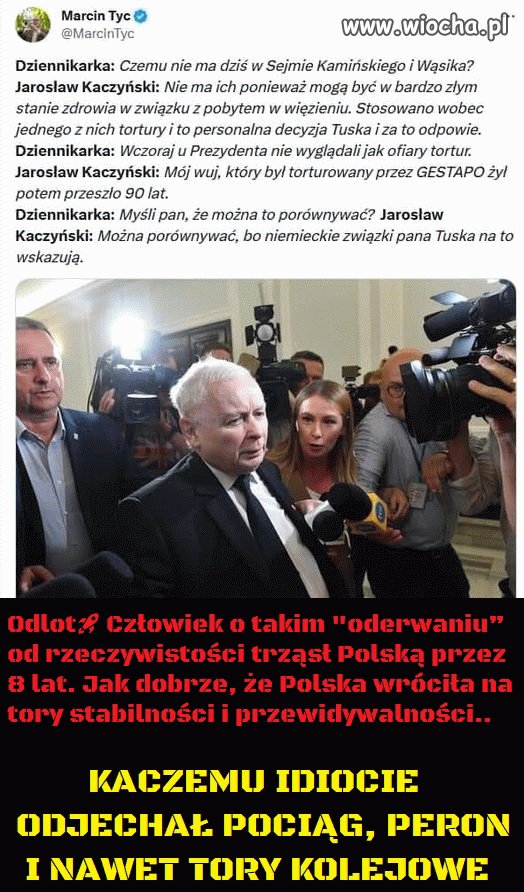 Jego trzeba zamknąć w psychiatryku