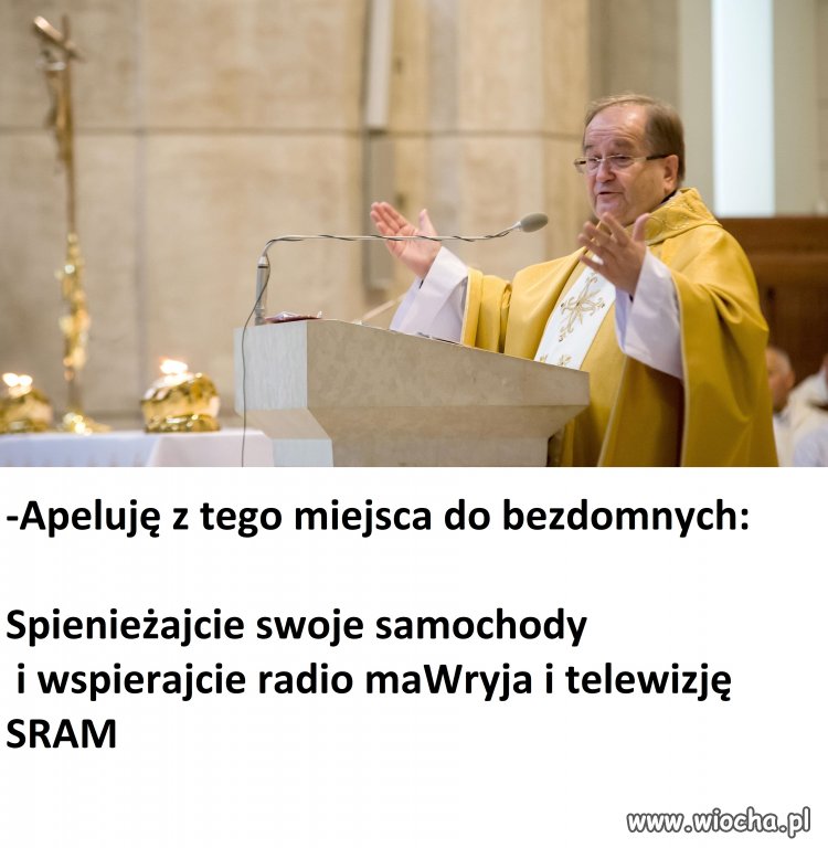 Rydzyk odgoniony od koryta
