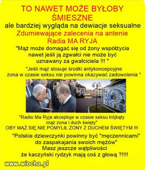 Radio Rydzyka to MA RYJA... dla ciemnoty!