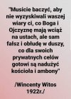 Prorocze ostrzeżenie ...