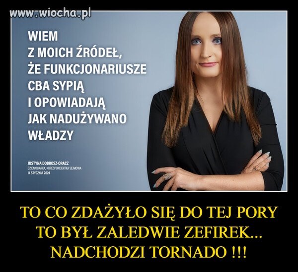 Wywieje PiSiaków z ciepłych posadek ...