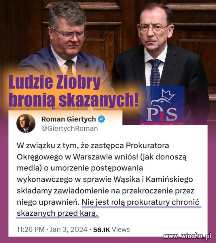 W PiS państwie wszystko było na odwrót 