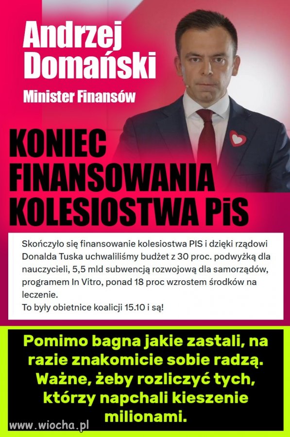 Tak trzymać! Wymieść pisowską zarazę złodziejską.