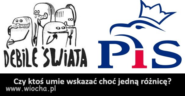 Czy ktoś wskaże choćby jedną różnicę?