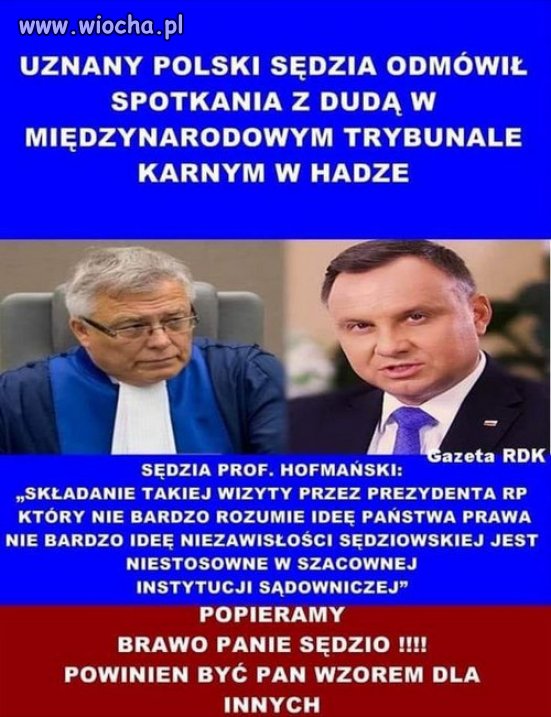 BRAWO PANIE SĘDZIO!