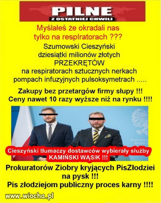 Mafia PiSu, opanowała złodziejstwo na skale przesyłowa!
