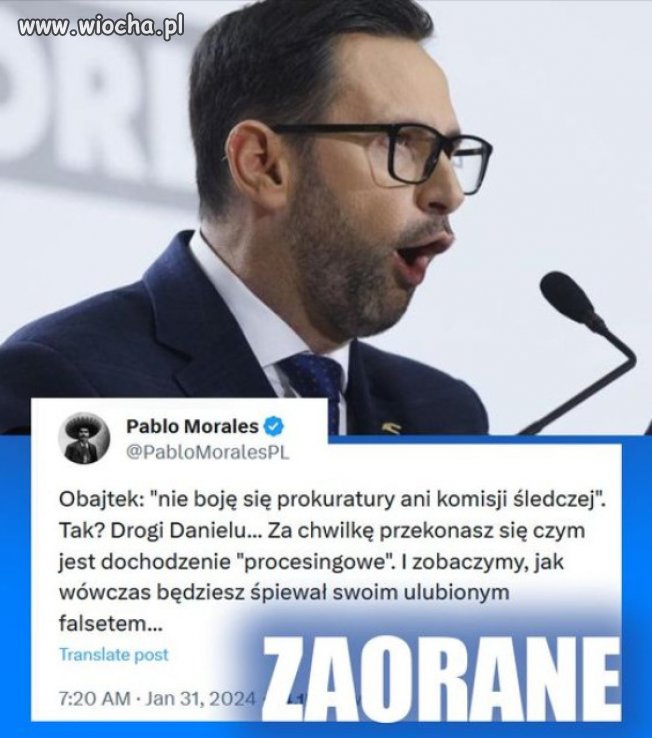 Jak widać bohaterów w PiSie maja bez liku...
