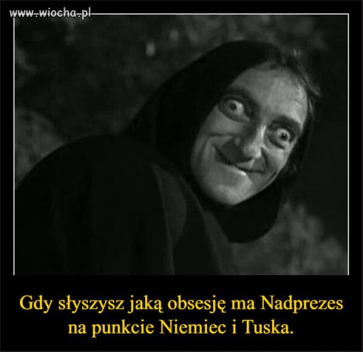 A to tyko jedna z obsesji, tego oszoloma...
