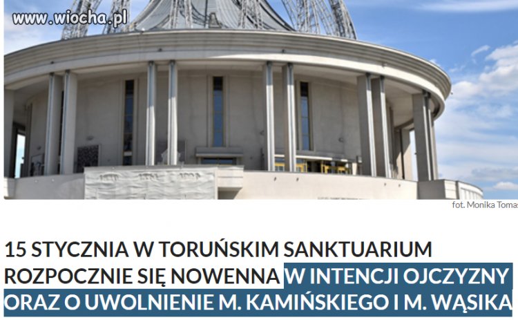 U rydzyka modły za przestępców