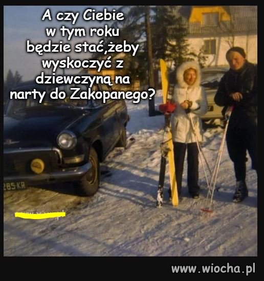 Lolek z Anią z Zakopanem.
