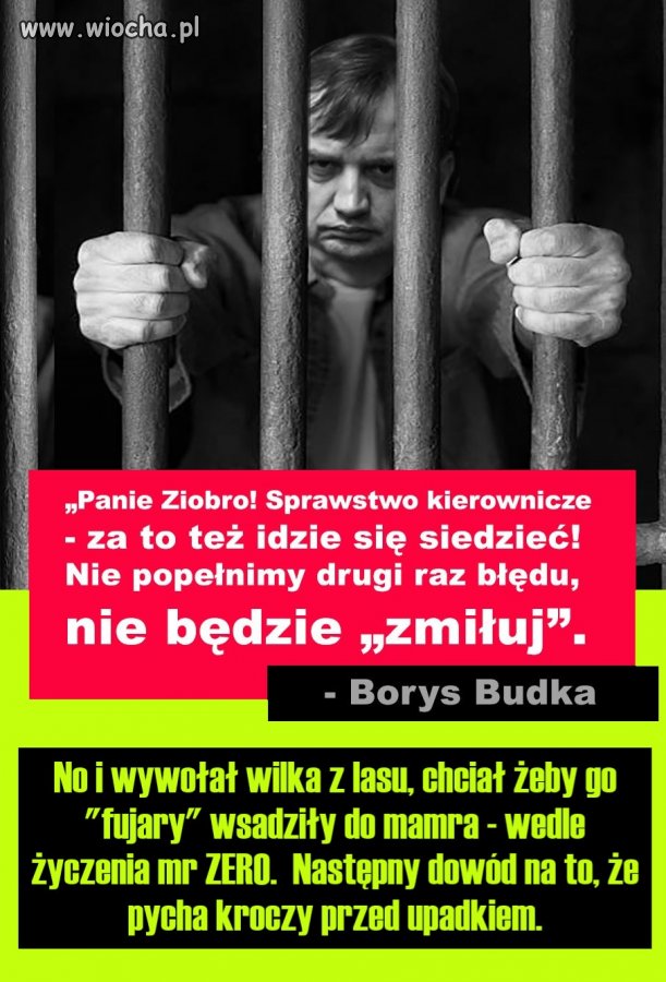 Chciałabym zobaczyć jak tego podłego, mściwego typa prowadzą w kajdankach !
