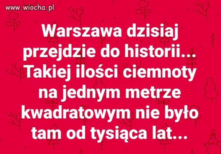 Dzisiaj w Warszawie chcą pobić rekord ...