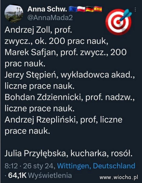 Przepisy kulinarne Przylebskiej, przejda do historii PiSu!