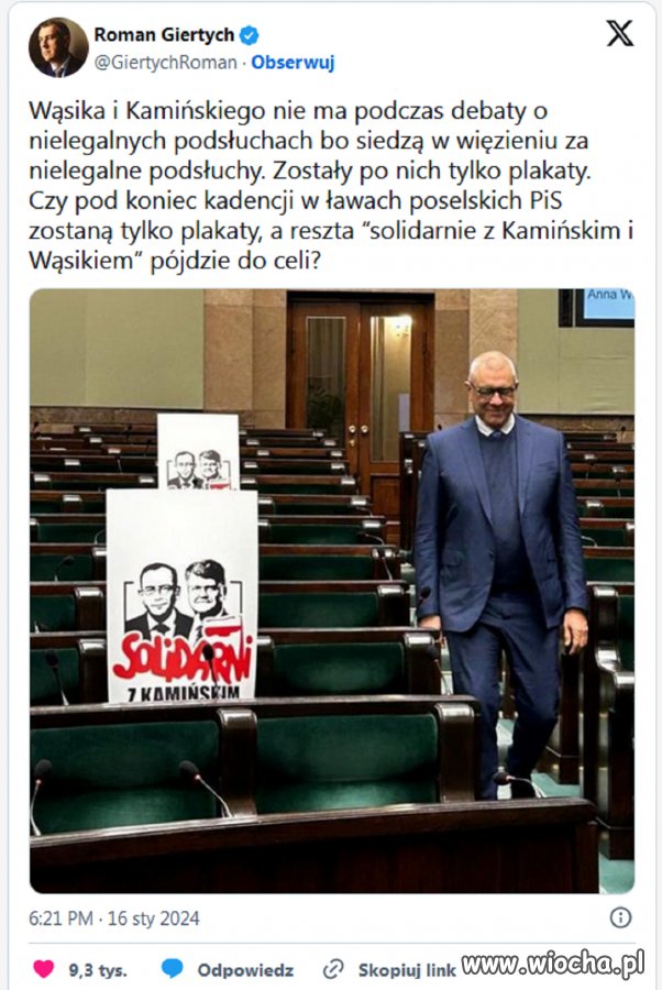 Ciekawe ile jeszcze plakatów będzie?
