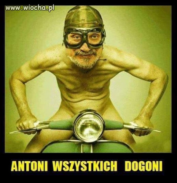 W drodze do Tworek. On wszystkich przegoni ...