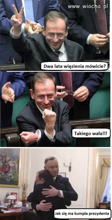 Jak w seminarium...swój swojego kryje