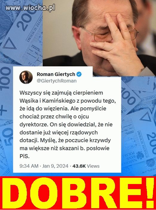 Romek jak zawsze celnie