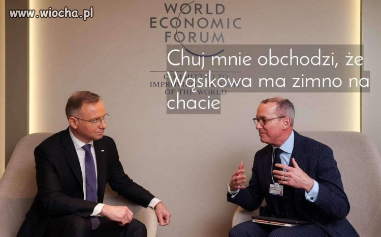 "Parszywa dwunastka" z Davos. Andrzej Duda "wyróżniony"