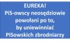 Manowska odkryła karty