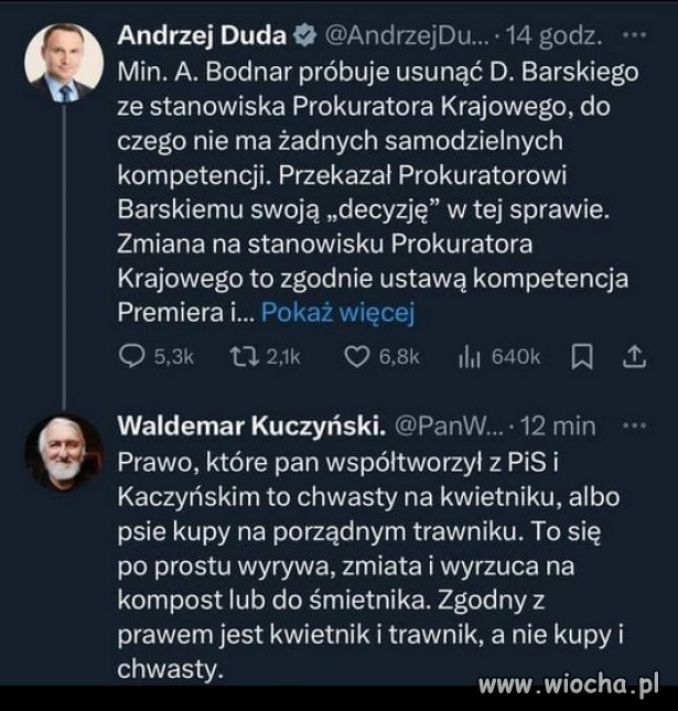 Dudu już czuje że zbliża się koniec Mafii PiSu! 
