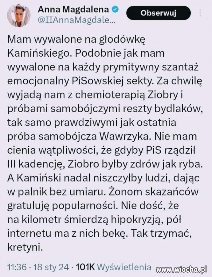 Jakoś mi ich wcale nie żal ...